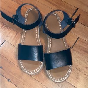 Platform black Sandals